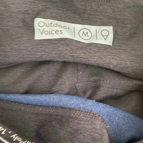 Outdoor Voices TechSweat Two Tone Leggings - Picture 6 of 6